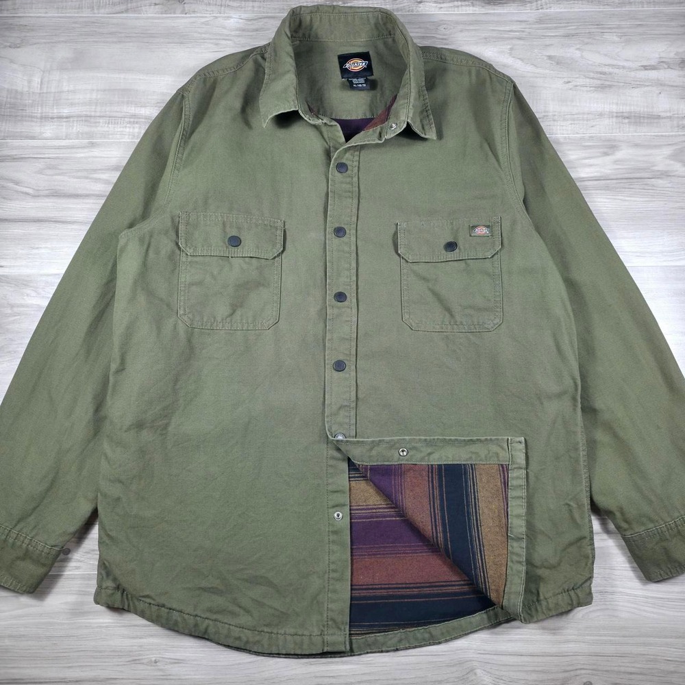 Dickies Duck Flannel Lined Shirt Jacket